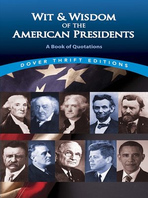 cover image of Wit and Wisdom of the American Presidents
